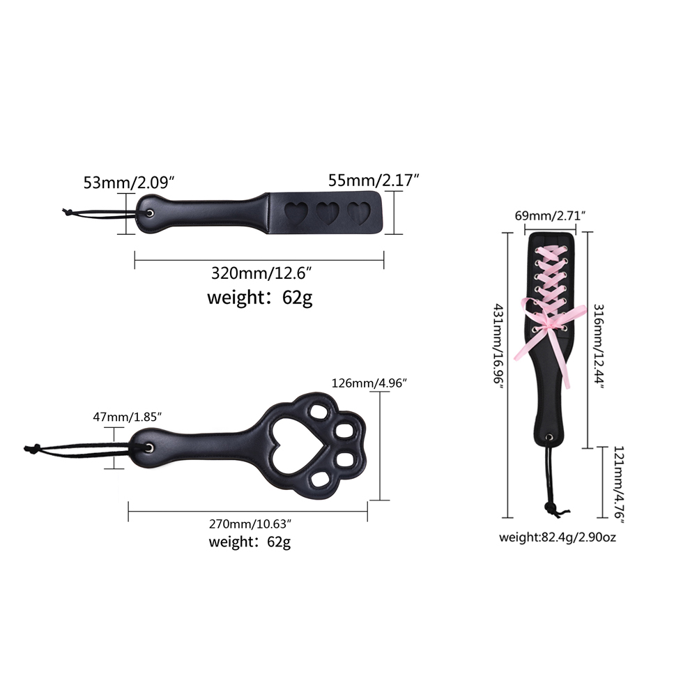 Raquete de Couro BDSM em Forma - Craft Tools avaliação e preço