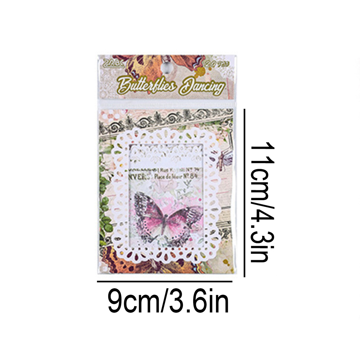 Conjunto de 20 folhas de papel - Scrapbooking avaliação e preço
