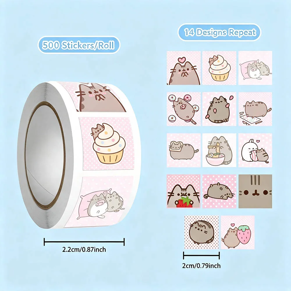 500 Adesivos de Rolos de Gato  - Scrapbooking avaliação e preço