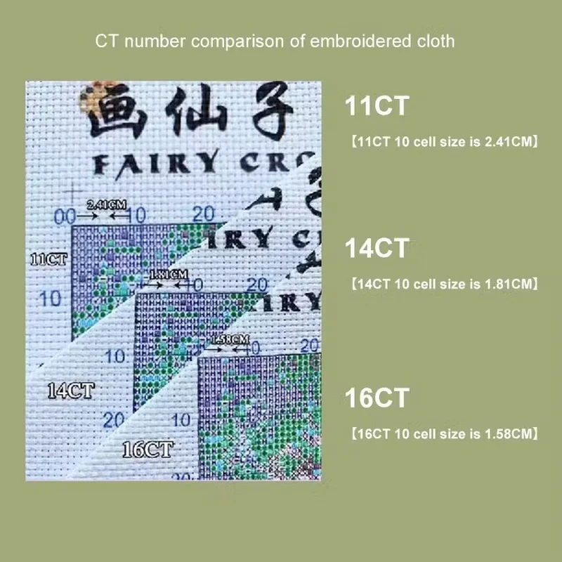 [Costura completa] [CC6338 - P - Cross Stitch Stamped Kits Beginners avaliação e preço