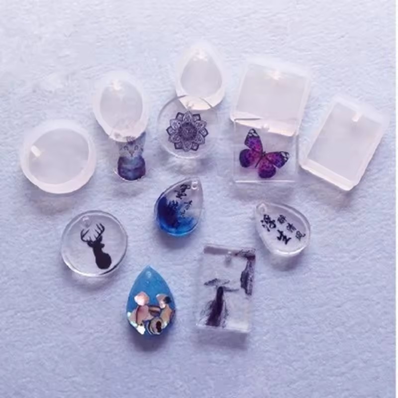 Kit de 20 peças para criar pin - Silicone Epoxy Resin Molds Set avaliação e preço